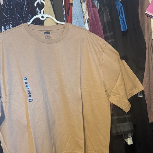 CSG • NWT Men's Tan T-Shirt - Picture 2 of 2